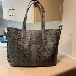 Grey MCM Tote